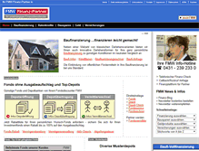 Tablet Screenshot of fmw-finanzberatung.de